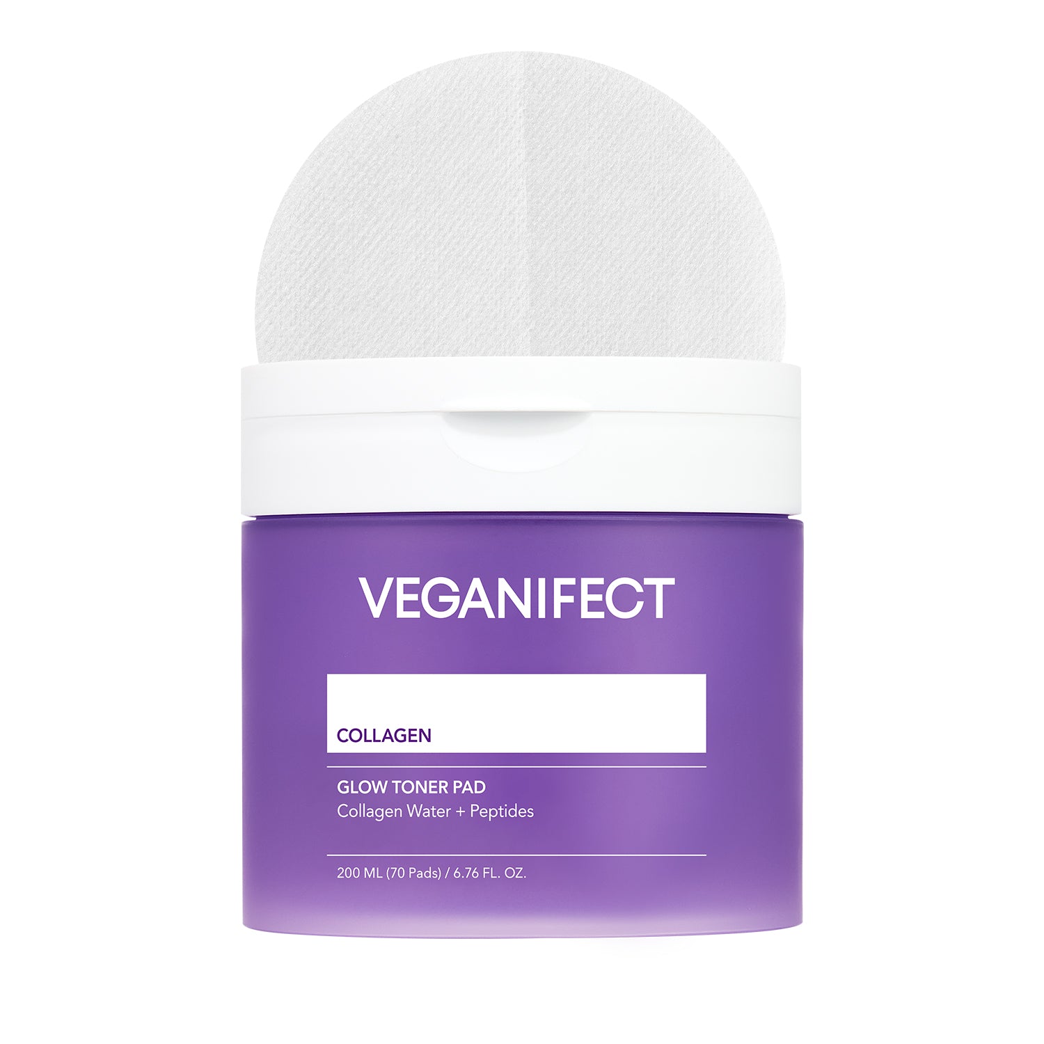 VEGANIFECT（ヴィーガンイフェクト公式） コラーゲンNMNトナーパッド （70枚）