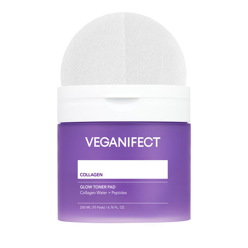 VEGANIFECT（ヴィーガンイフェクト公式） コラーゲンNMNトナーパッド （70枚）