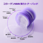 VEGANIFECT（ヴィーガンイフェクト公式） コラーゲンNMNトナーパッド （70枚）