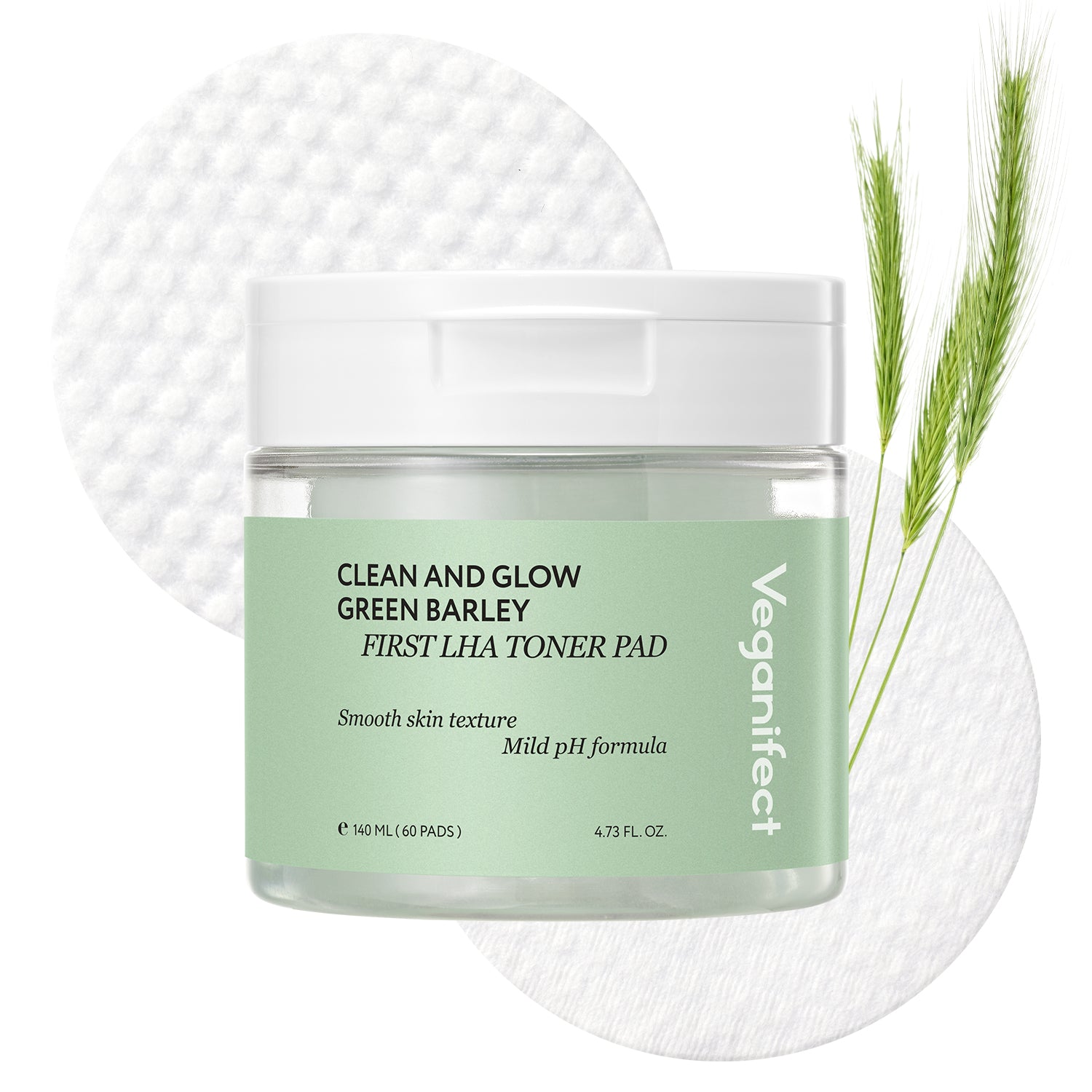 VEGANIFECT（ヴィーガンイフェクト公式） 青麦LHAトナーパッド60枚